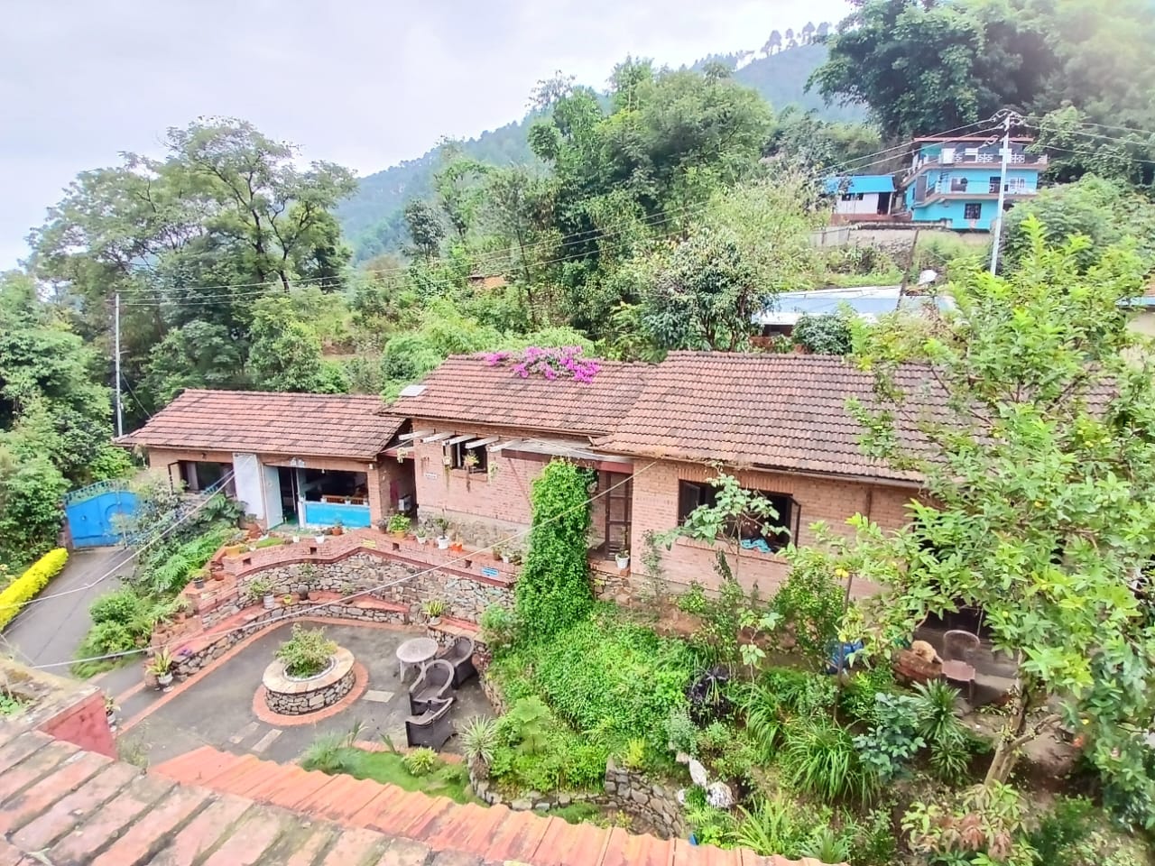 Exterior view of the facility